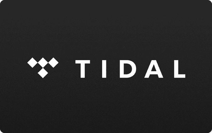 TIDAL Gift Card USD