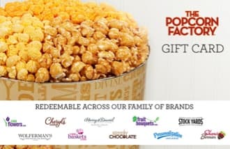 The Popcorn Factory Gift Card USD