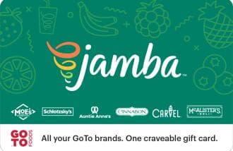 Jamba Juice Gift Card USD