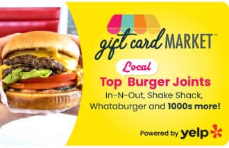 Gift Card Market Burger Joints Gift Card USD