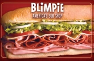 Blimpie Gift Card USD