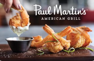 Paul Martin's American Grill Gift Card USD