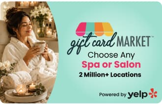 Gift Card Market Spa or Salon Card Gift Card USD