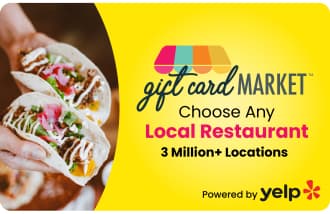 Gift Card Market Restaurant Card Gift Card USD