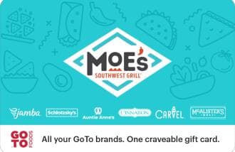 Moe’s Southwest Grill Gift Card USD