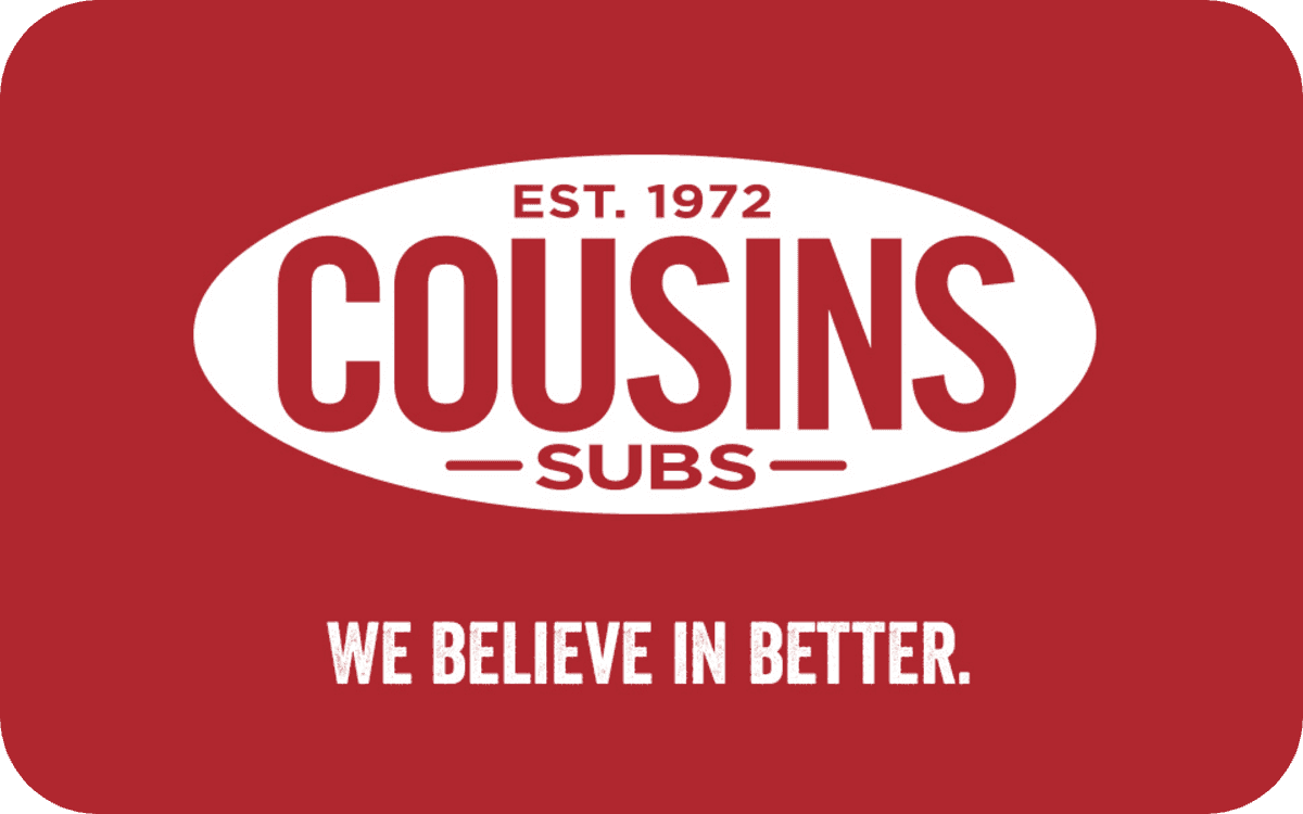 Cousins Subs® Gift Card USD