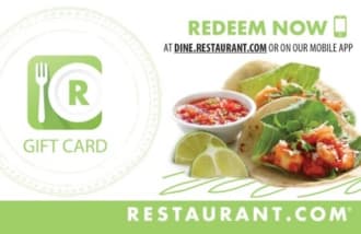 Restaurant Gift Card USD