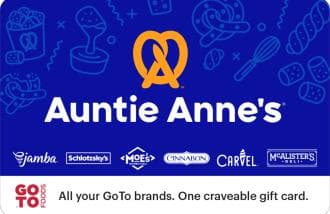 Auntie Anne's Gift Card USD