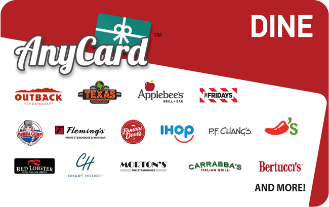 AnyCard Dine Gift Card USD
