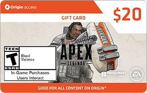 EA Origin Apex Gift Card USD