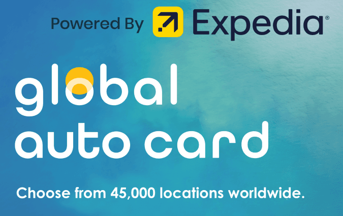 Global Auto Card powered by Expedia Gift Card USD
