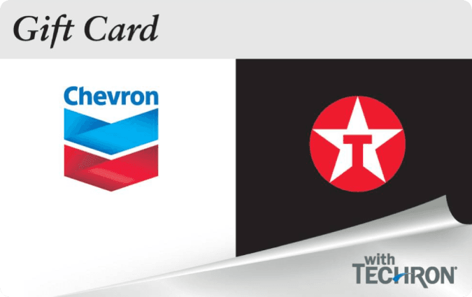 Chevron and Texaco Gift Card USD
