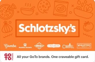 Schlotzsky’s Gift Card USD