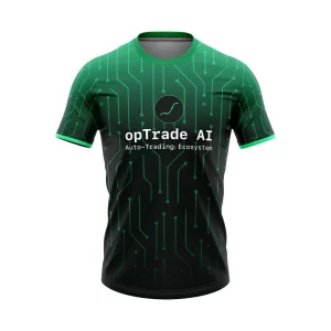 opTrade AI Auto-Trading Ecosystem T-Shirt - Official Crypto Apparel