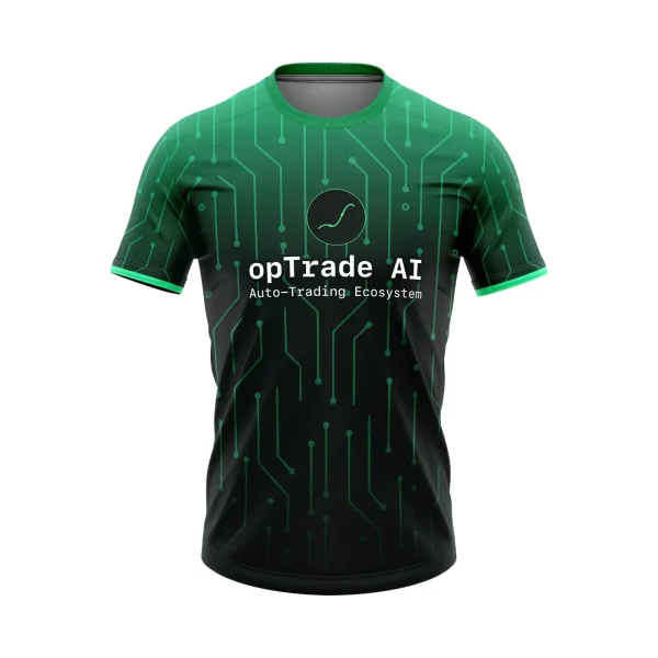 opTrade AI Auto-Trading Ecosystem T-Shirt - Official Crypto Apparel