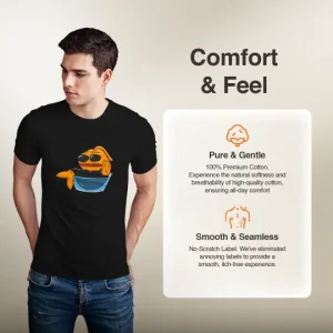 Klaus Meme Coin "Chillin' Like a Boss" T-Shirt - Official Merch