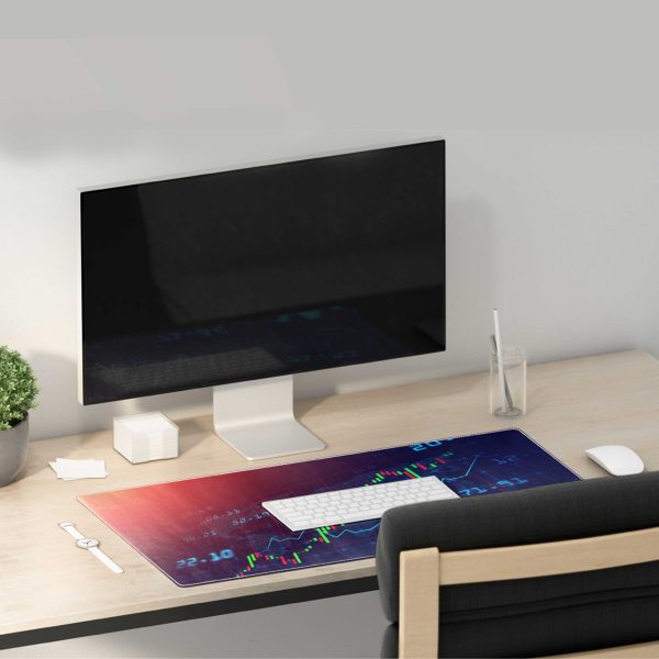 Dynamic Stock Chart Mouse Pad - Elevate Your Trading & Workspace - Image 2