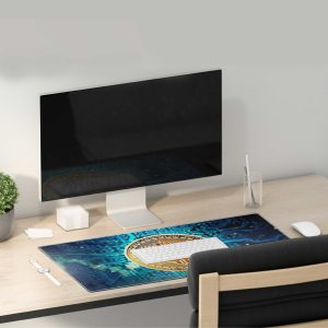 Bitcoin Circuit Board Mouse Pad - Crypto Tech Gaming & Office Mat