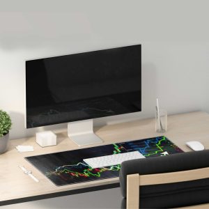 Trading Stock Market Graph Mouse Pad