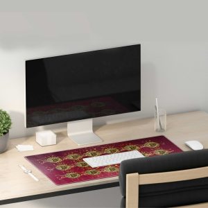 Bitcoin Digital Wallet & Market Mouse Pad - Crypto Tech Desk Mat