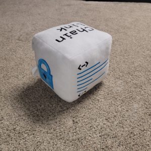 Chainlink Plush Cube Collectible – With Box