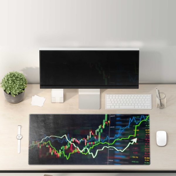 Trading Stock Market Graph Mouse Pad - Image 3