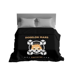 Doge Martian CryptoDream Plush Blanket