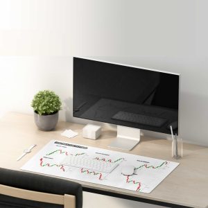 Trading Chart Continuation Patterns Mouse Pad - Technical Analysis Guide