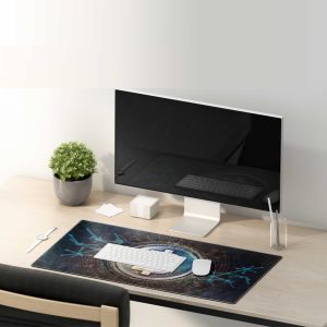 Bitcoin Cryptocurrency Themed Gaming Mouse Pad - Durable & Non-Slip
