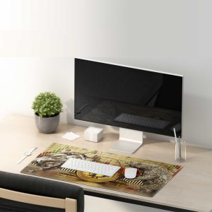 Bitcoin Bull vs. Bear Market Trading Mouse Pad - Non-Slip & Fade-Resistant