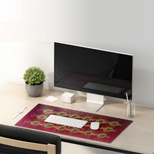 Bitcoin Digital Wallet & Market Mouse Pad - Crypto Tech Desk Mat