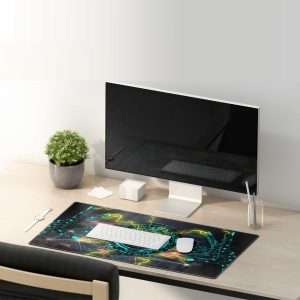 Digital Bitcoin Energy Mouse Pad - Crypto Power & Precision