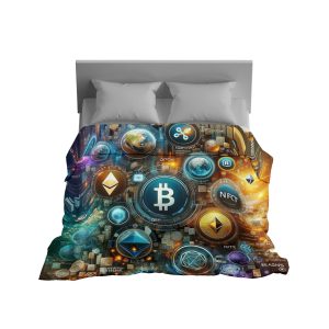 Cryptoverse Horizon: Bitcoin & Blockchain Bedding