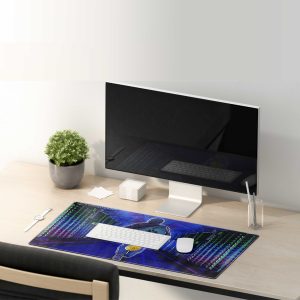 Premium Bitcoin Crypto Gaming Mouse Pad - Durable & Non-Slip Desk Mat