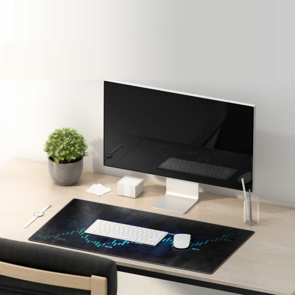 Nifty 50 & Global Stock Market Chart Mouse Pad - Dynamic Trading Display - Image 4