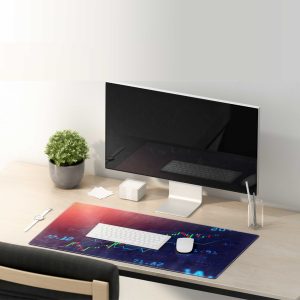 Dynamic Stock Chart Mouse Pad - Elevate Your Trading & Workspace