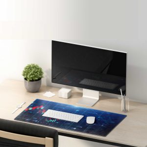 Digital Trading Candlestick Chart Mouse Pad