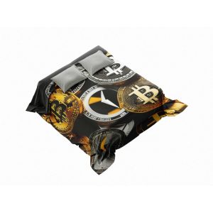 Crypto Dreams Reversible Bitcoin & Ethereum Print Comforter Bedding Set - Ultra Soft & Durable