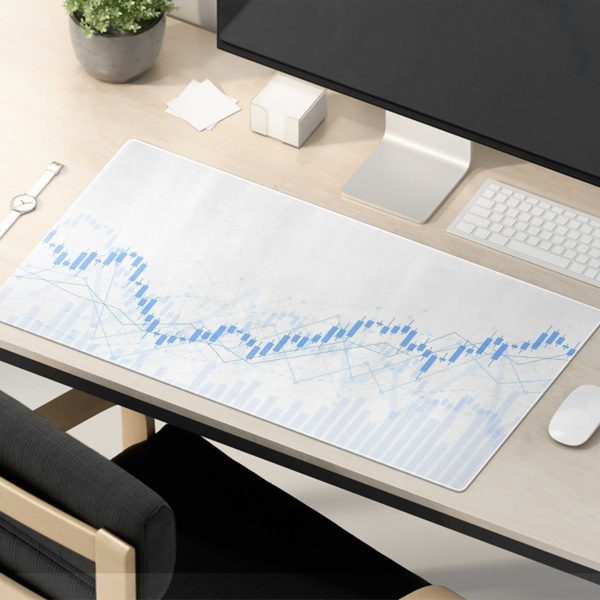 Crypto Currency Blockchain Network Gaming Mouse Pad - Non-slip & Stitched Edges - Image 5