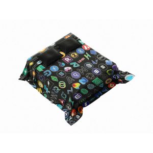 Tech Icon & Crypto Art Comforter - Cozy & Fluffy Digital Design Bedding