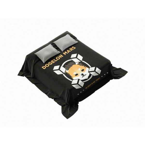 Doge Martian CryptoDream Plush Blanket - Image 4
