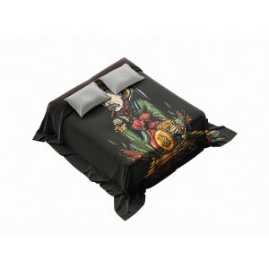 Pixel Pulse Bitcoin Circuitry Plush Blanket