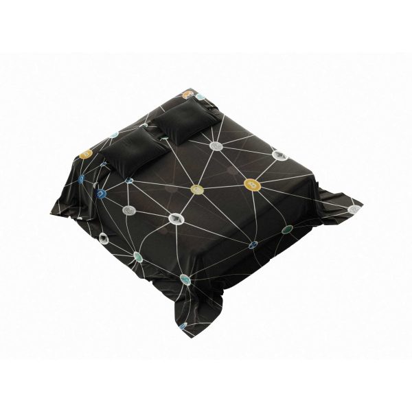 Crypto Web Network Comforter - Cozy & Fluffy Digital Currency Bedding - Image 4