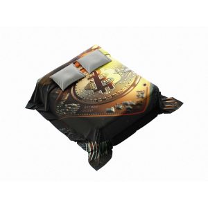 "Molten Bitcoin Core" Blockchain Heat Blanket - Fiery Digital Comfort