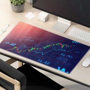 Dynamic Stock Chart Mouse Pad - Elevate Your Trading & Workspace