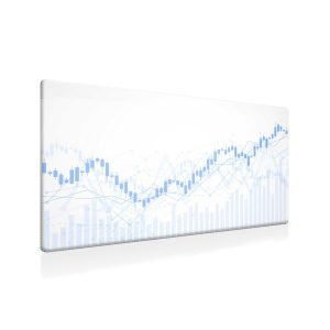 Crypto Currency Blockchain Network Gaming Mouse Pad - Non-slip & Stitched Edges