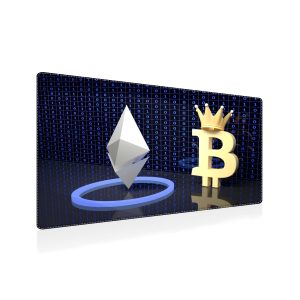 Premium Crypto & Bitcoin Gaming Mouse Pad - Durable & Non-Slip Desk Mat