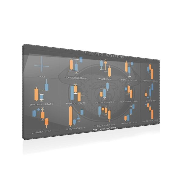 Crypto Currency Blockchain Network Gaming Mouse Pad - Non-slip & Stitched Edges