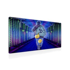 Premium Bitcoin Crypto Gaming Mouse Pad - Durable & Non-Slip Desk Mat