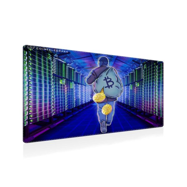 Premium Bitcoin Crypto Gaming Mouse Pad - Durable & Non-Slip Desk Mat